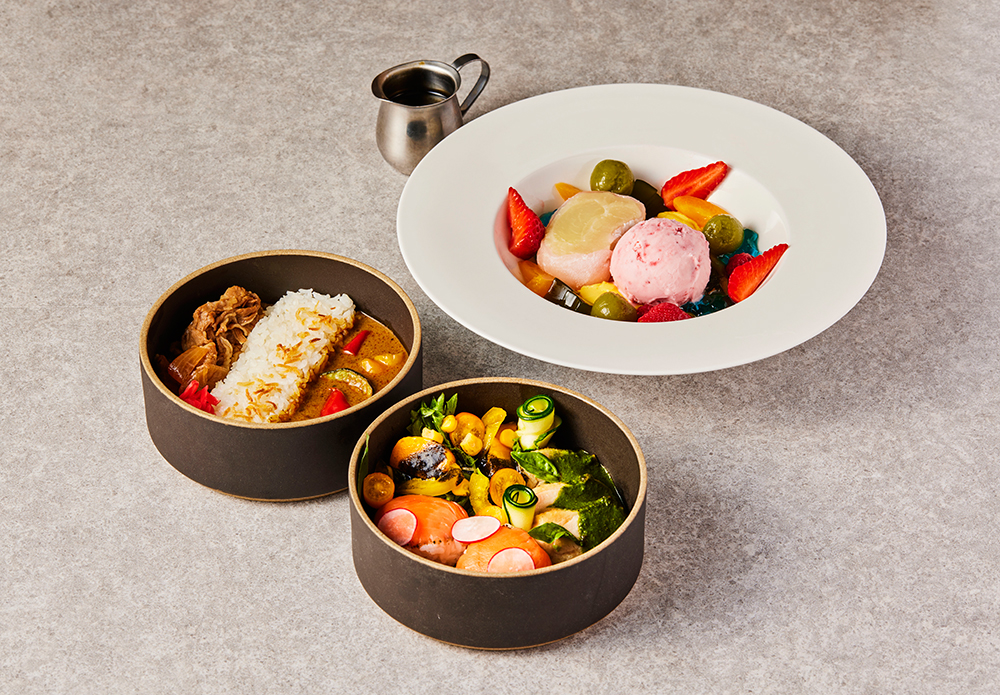 BATTLE OF TOKYOコラボレーションカフェのフードメニュー画像です。