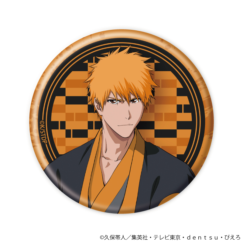 ぴえろ45周年記念POP UP SHOPの『BLEACH』グッズ、缶バッジ（ブラインド）です。