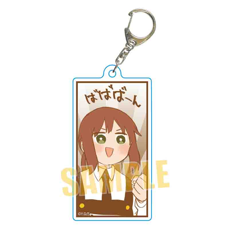 『幼稚園WARS』TSUTAYA POP UP SHOPのグッズ、アクリルキーホルダーです。