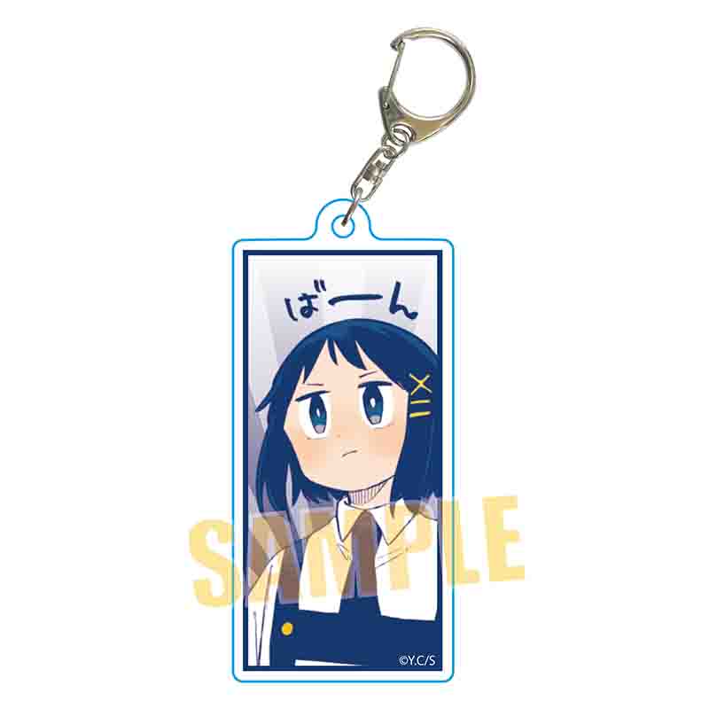 『幼稚園WARS』TSUTAYA POP UP SHOPのグッズ、アクリルキーホルダーです。