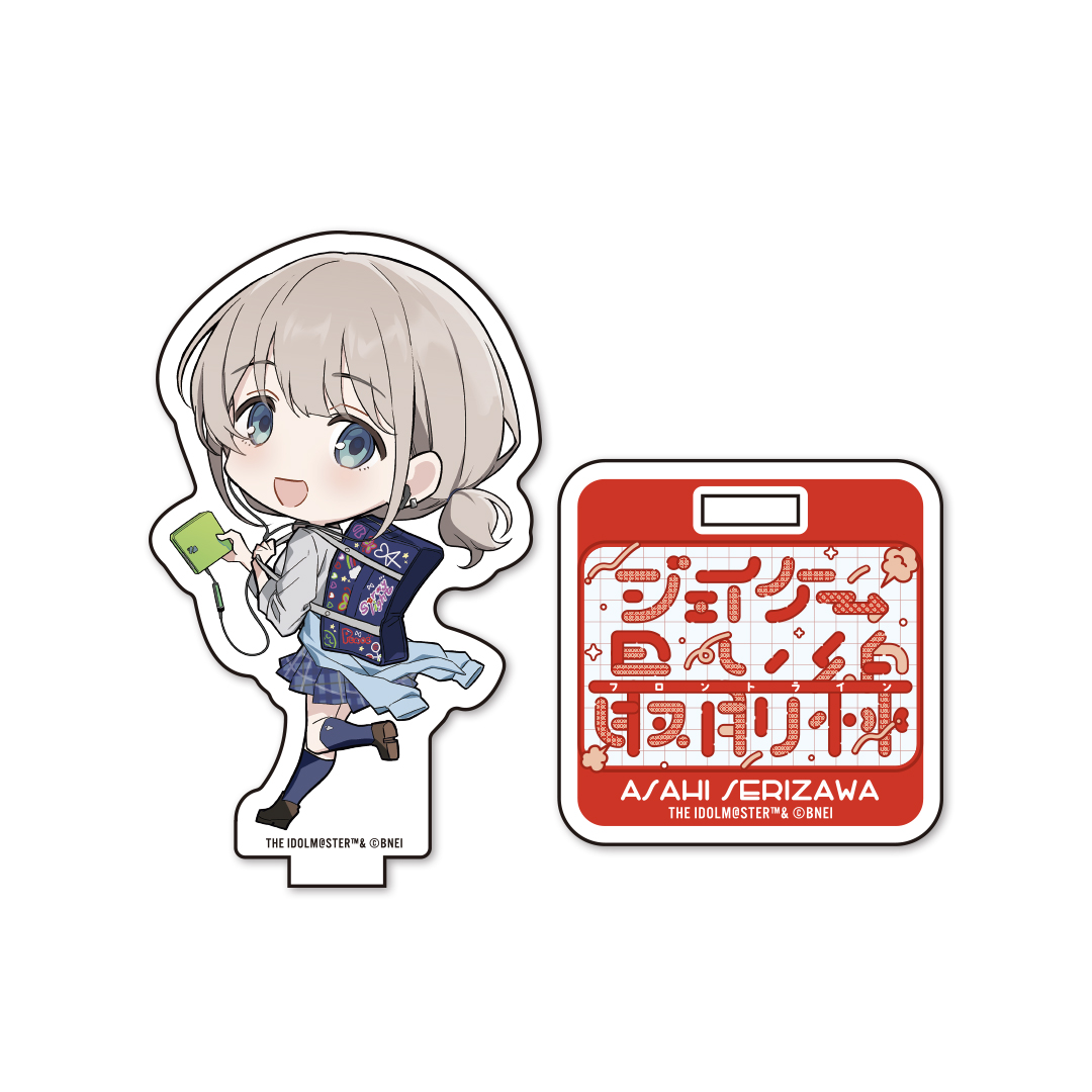 「ジェイケー最前線」のグッズ、トレーディング　ちびキャラアクリルスタンドです。