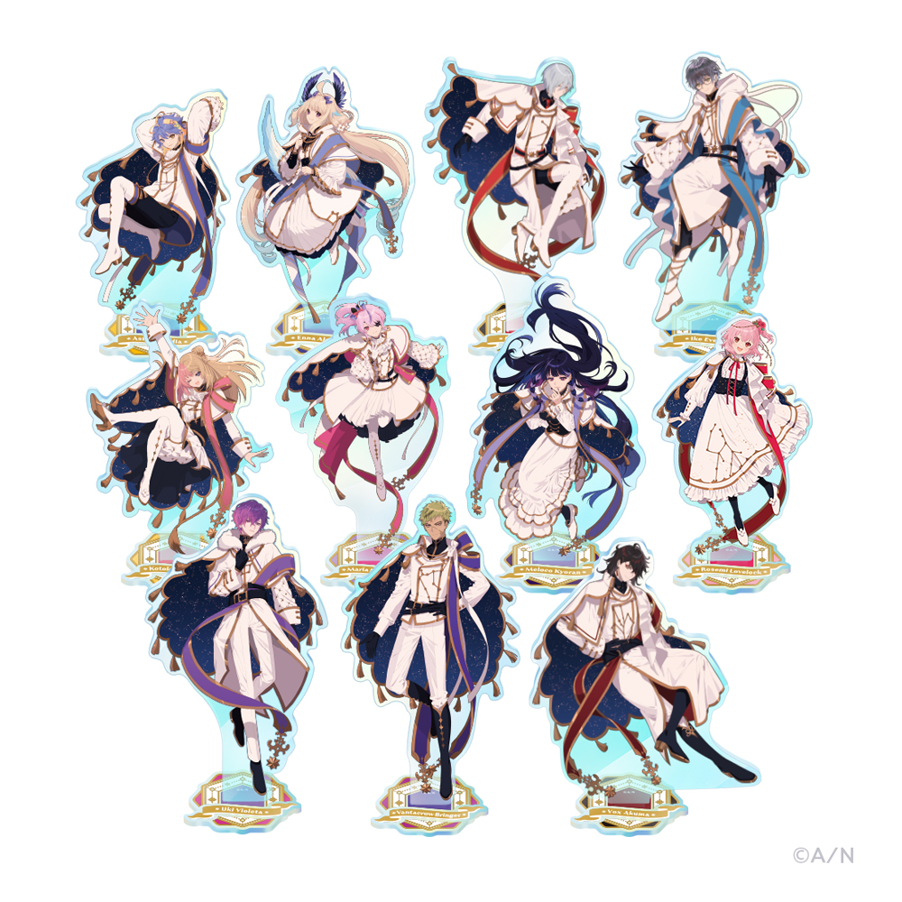 『NIJISANJI EN 3rd Anniversary』のグッズ、アクリルスタンドです。