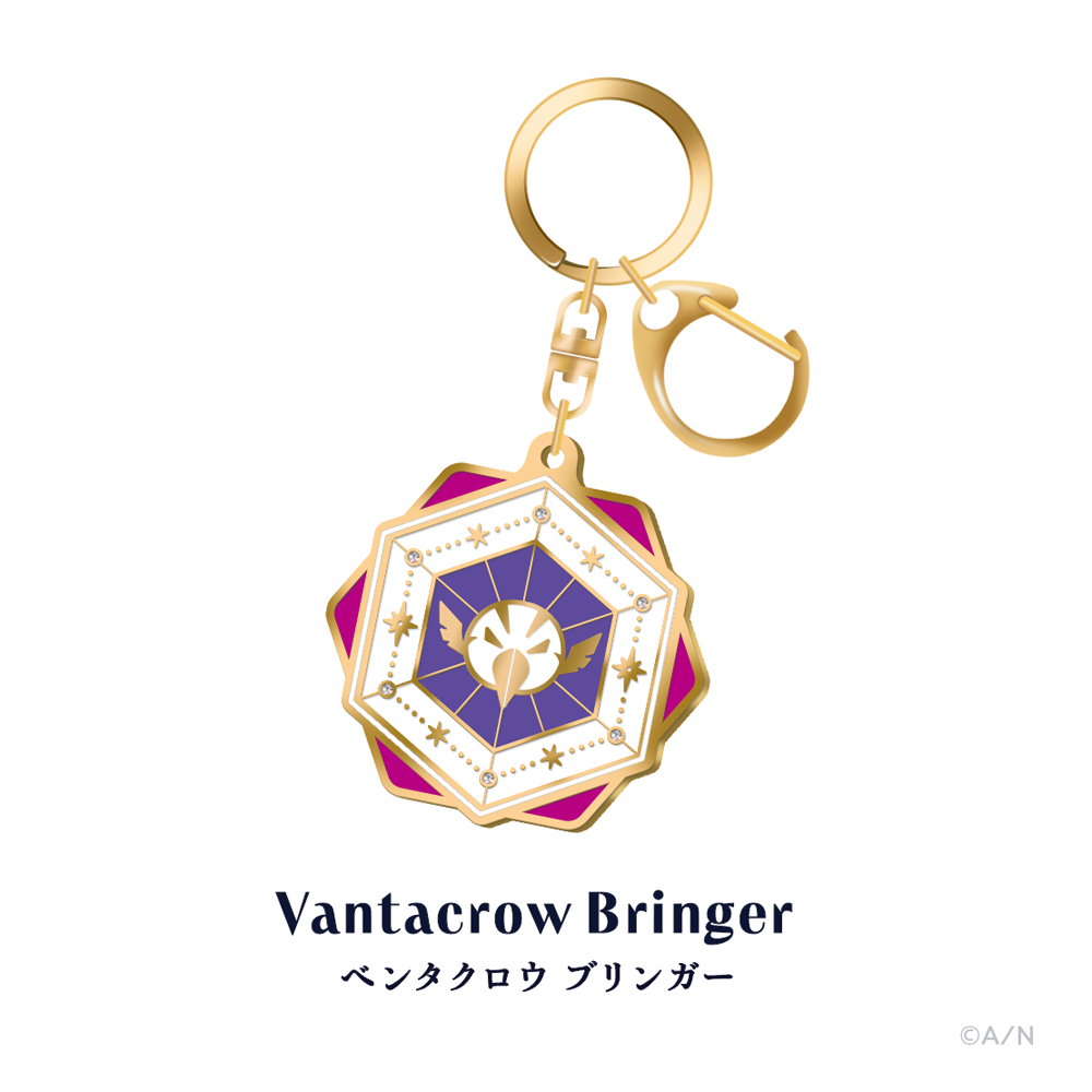 『NIJISANJI EN 3rd Anniversary』のグッズ、メタルキーホルダーです。