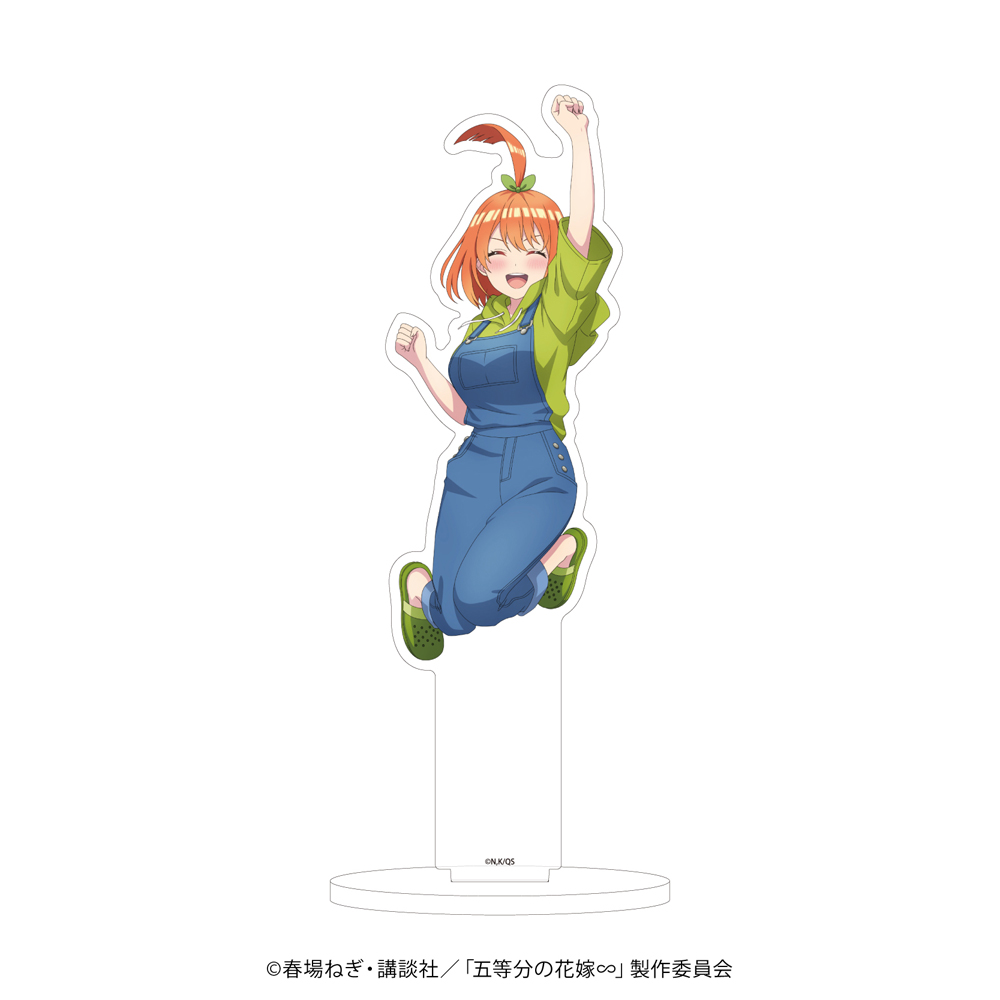 TVスペシャルアニメ「五等分の花嫁∽」～私たちが妹ですよ？ お兄ちゃん～のグッズ、アクリルスタンドです。