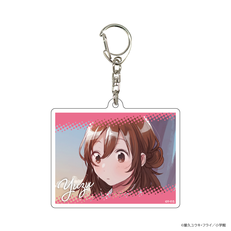 『弱キャラ友崎くん』TSUTAYA POP UP SHOPのグッズ、アクリルキーホルダーです。