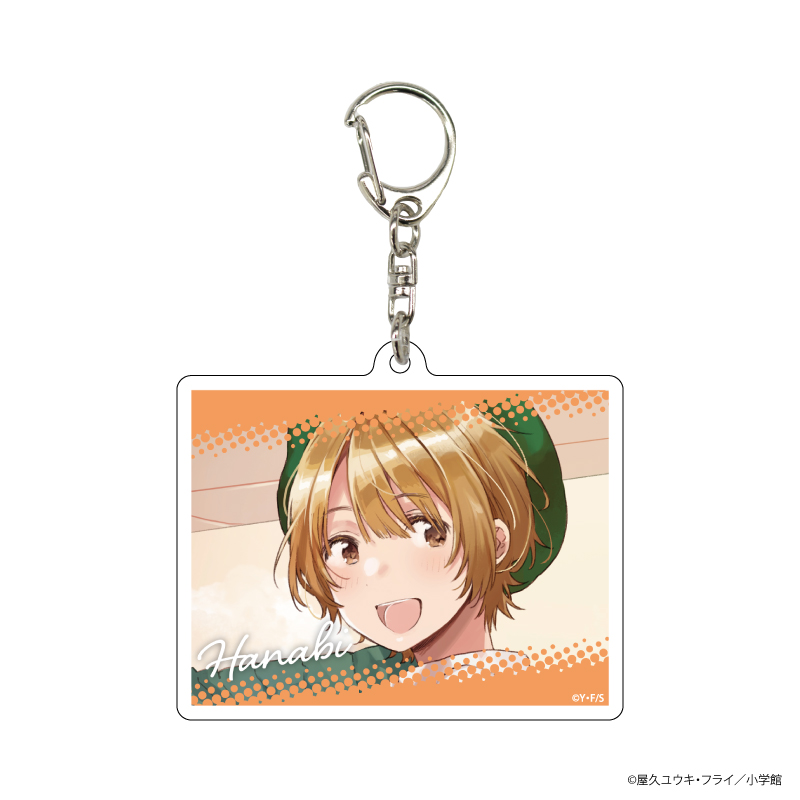 『弱キャラ友崎くん』TSUTAYA POP UP SHOPのグッズ、アクリルキーホルダーです。