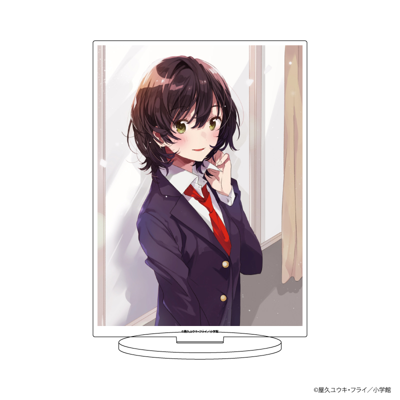 『弱キャラ友崎くん』TSUTAYA POP UP SHOPのグッズ、アクリルスタンドです。