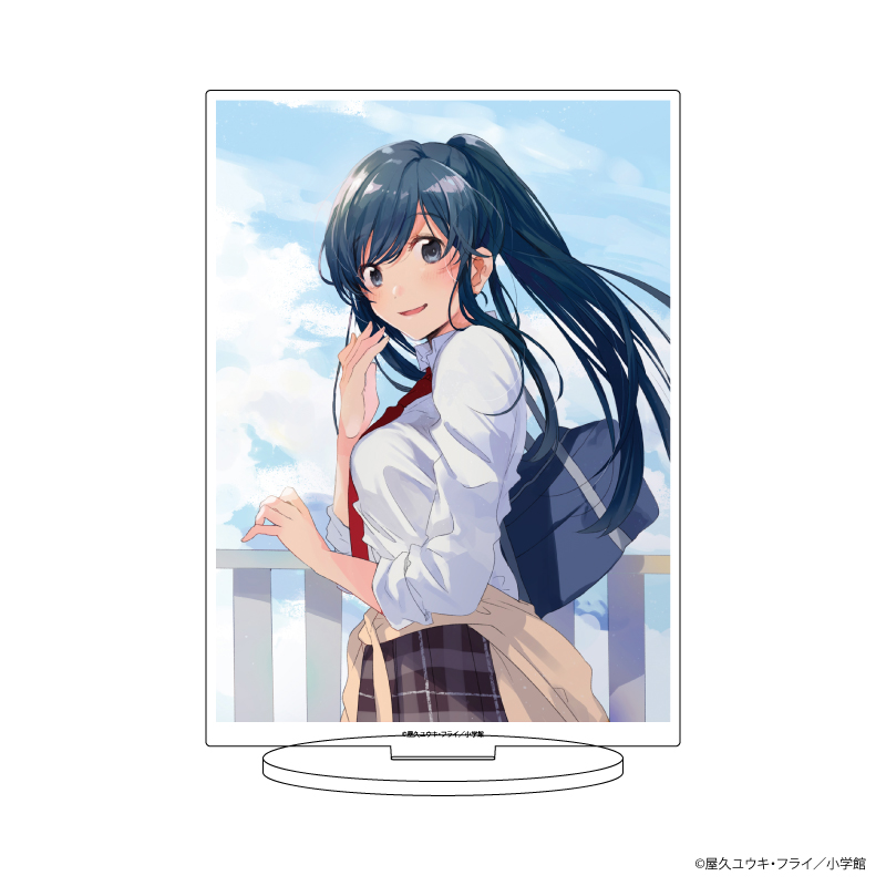 『弱キャラ友崎くん』TSUTAYA POP UP SHOPのグッズ、アクリルスタンドです。