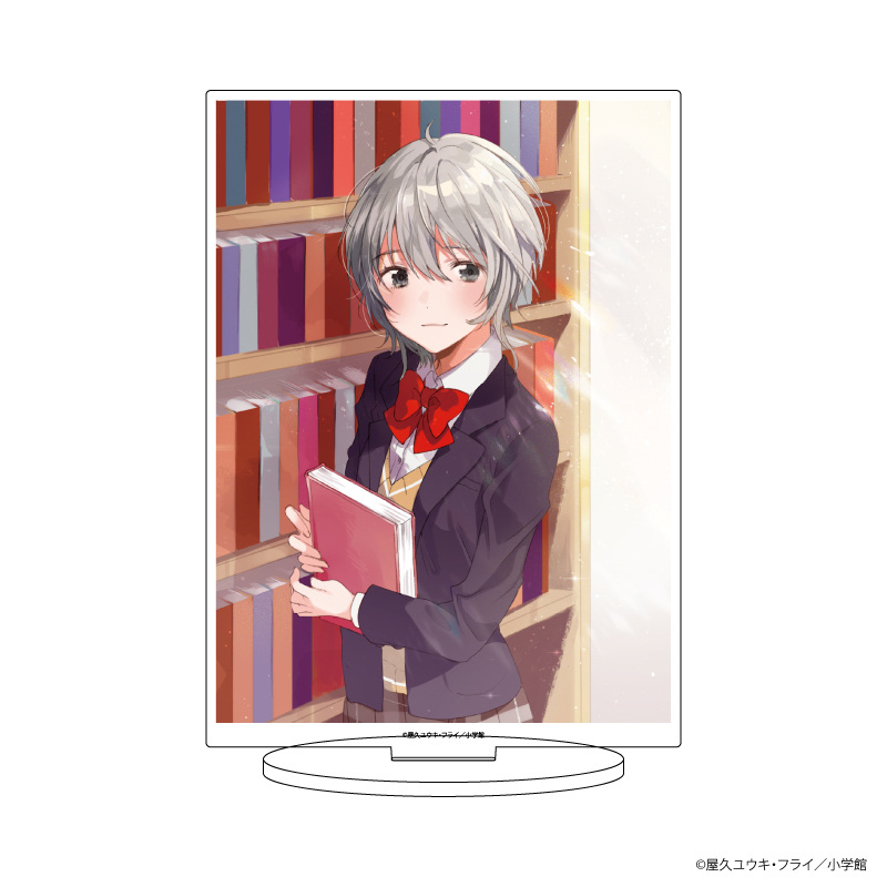 『弱キャラ友崎くん』TSUTAYA POP UP SHOPのグッズ、アクリルスタンドです。