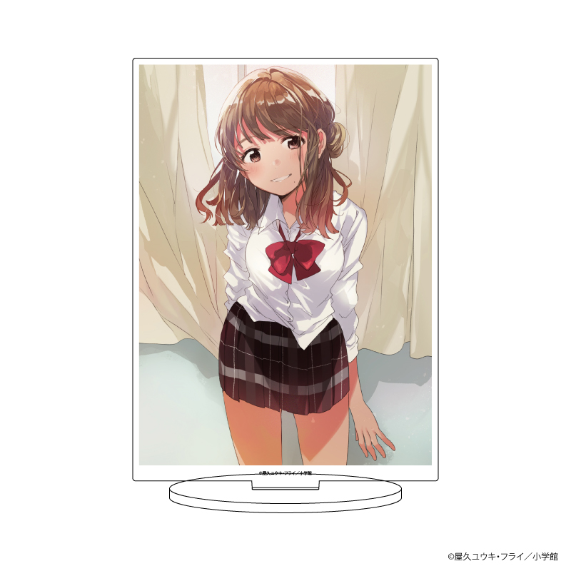 『弱キャラ友崎くん』TSUTAYA POP UP SHOPのグッズ、アクリルスタンドです。