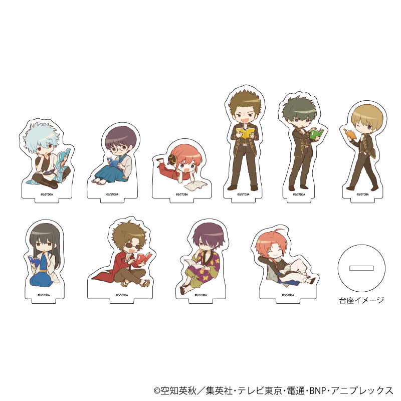 TVアニメ『銀魂』POP UP SHOPのグッズ、トレーディングアクリルぷちスタンドです。