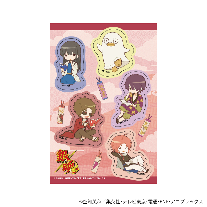 TVアニメ『銀魂』POP UP SHOPのグッズ、PETANTシールです。