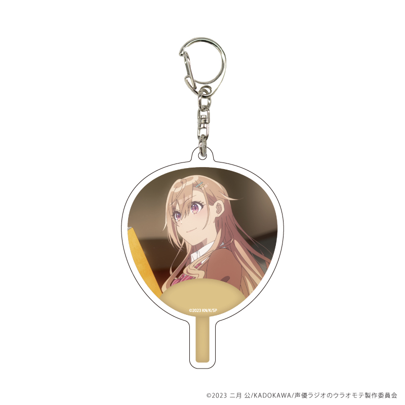 『声優ラジオのウラオモテ』TSUTAYA POP UP SHOPのグッズ、アクリルスタンドです。