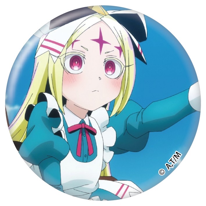 『魔法少女にあこがれて』巡回POP UP SHOPのグッズ、缶バッジ（ブラインド）です。