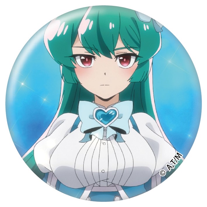 『魔法少女にあこがれて』巡回POP UP SHOPのグッズ、缶バッジ（ブラインド）です。