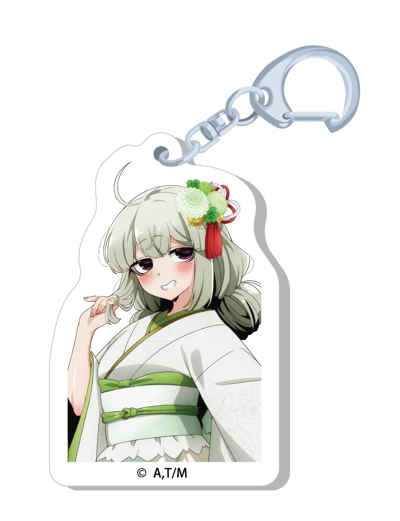 『魔法少女にあこがれて』巡回POP UP SHOPのグッズ、アクリルキーホルダー（ブラインド）です。