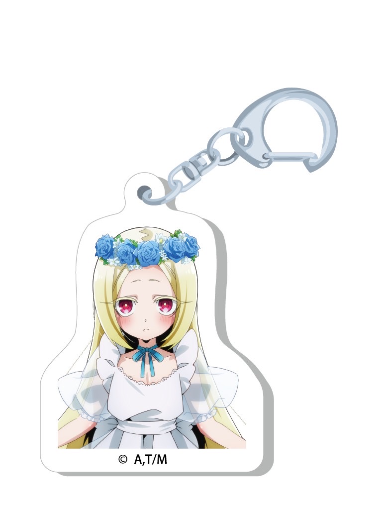 『魔法少女にあこがれて』巡回POP UP SHOPのグッズ、アクリルキーホルダー（ブラインド）です。
