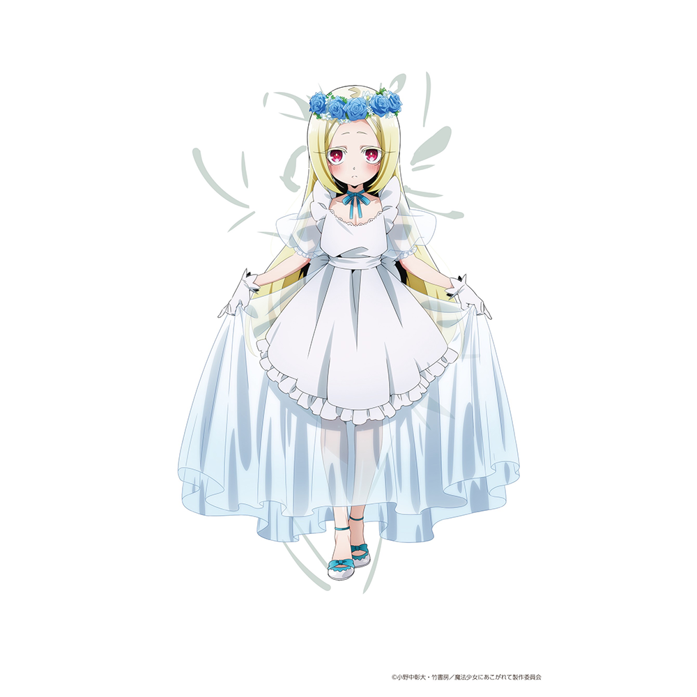 『魔法少女にあこがれて』巡回POP UP SHOPのグッズ、添い寝シーツです。
