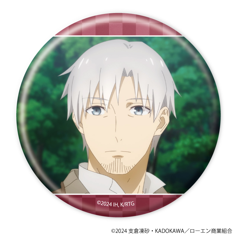 『狼と香辛料 MERCHANT MEETS THE WISE WOLF』TSUTAYA POP UP SHOPのグッズ、トレーディング缶バッジです。