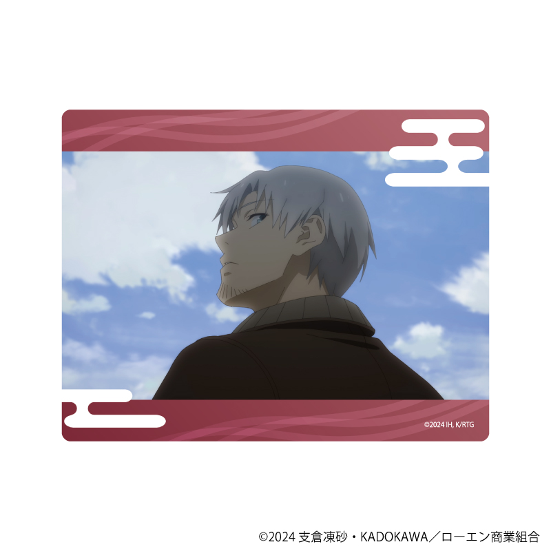 『狼と香辛料 MERCHANT MEETS THE WISE WOLF』TSUTAYA POP UP SHOPのグッズ、トレーディングアクリルカードです。