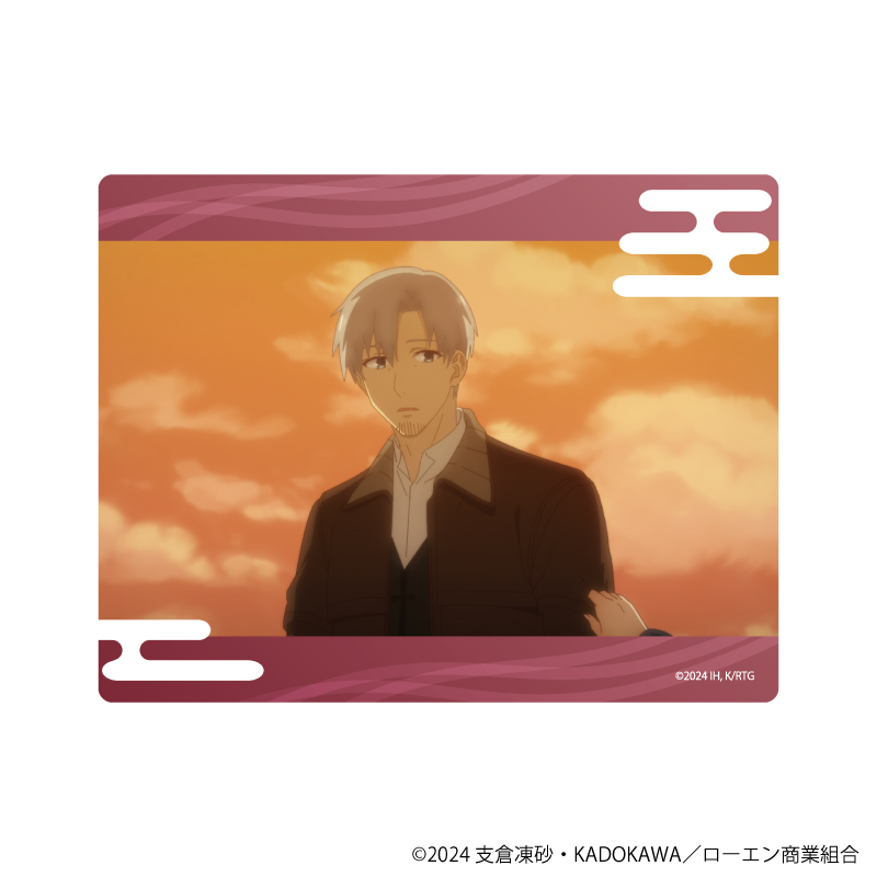 『狼と香辛料 MERCHANT MEETS THE WISE WOLF』TSUTAYA POP UP SHOPのグッズ、トレーディングアクリルカードです。