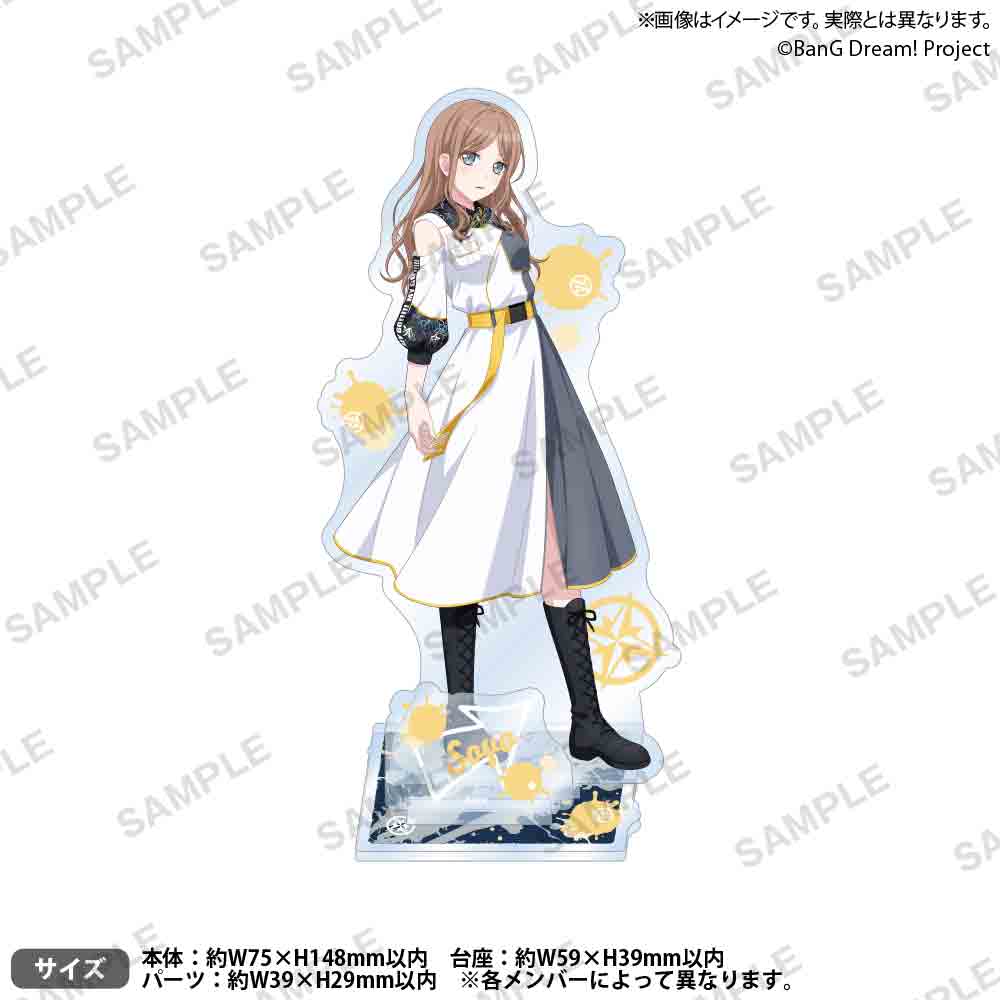 「BanG Dream! It’s MyGO!!!!!」のグッズ、Poppin'Party×MyGO!!!!! 「Divide/Unite」　アクリルスタンドです。