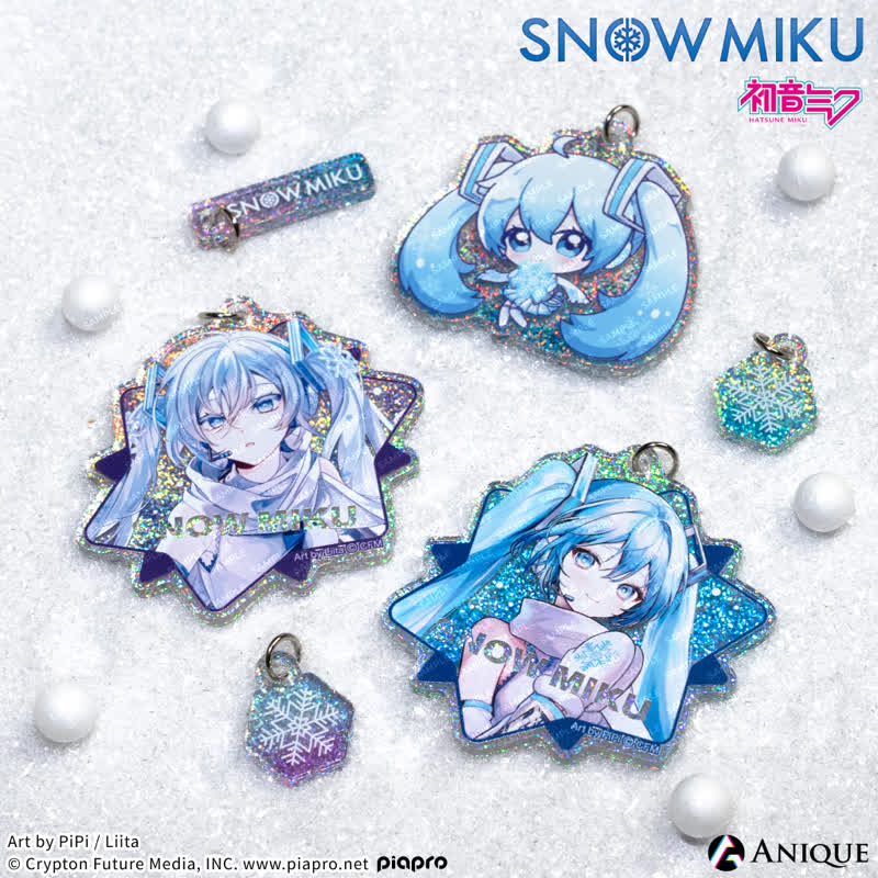 通販生活 ファッション 25年3月25日（火）よりSHIBUYA TSUTAYA 6階IP書店にて雪 キーホルダー・アクリルキーホルダー